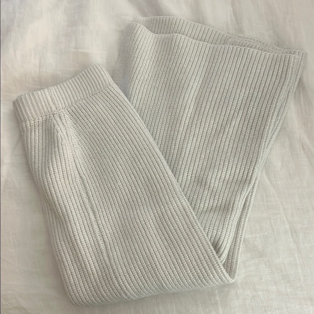 Princess Polly Knit White Skirt